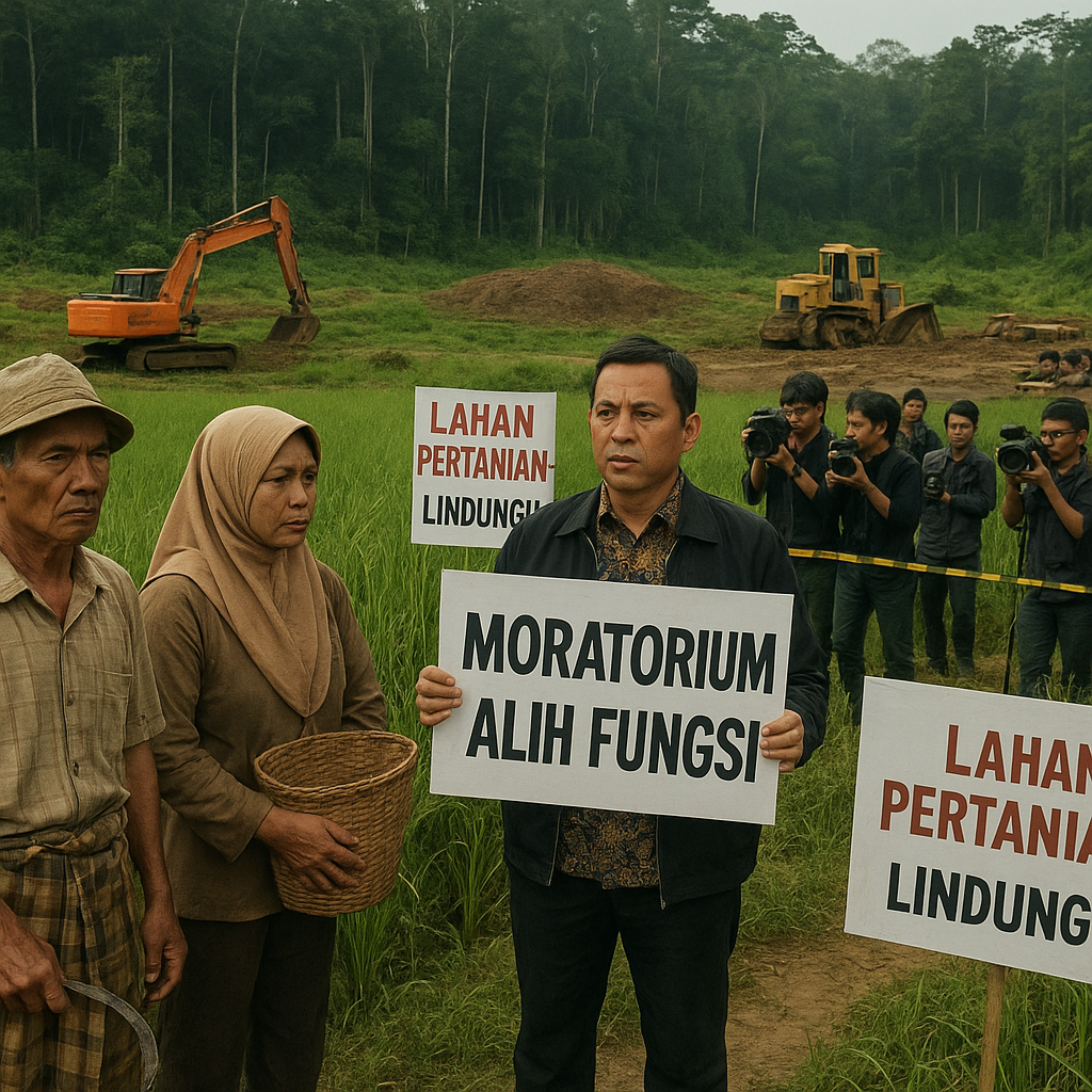 Ribuan Hektare Lahan di Sumsel Terancam Alih Fungsi, Pemda Terbitkan Moratorium