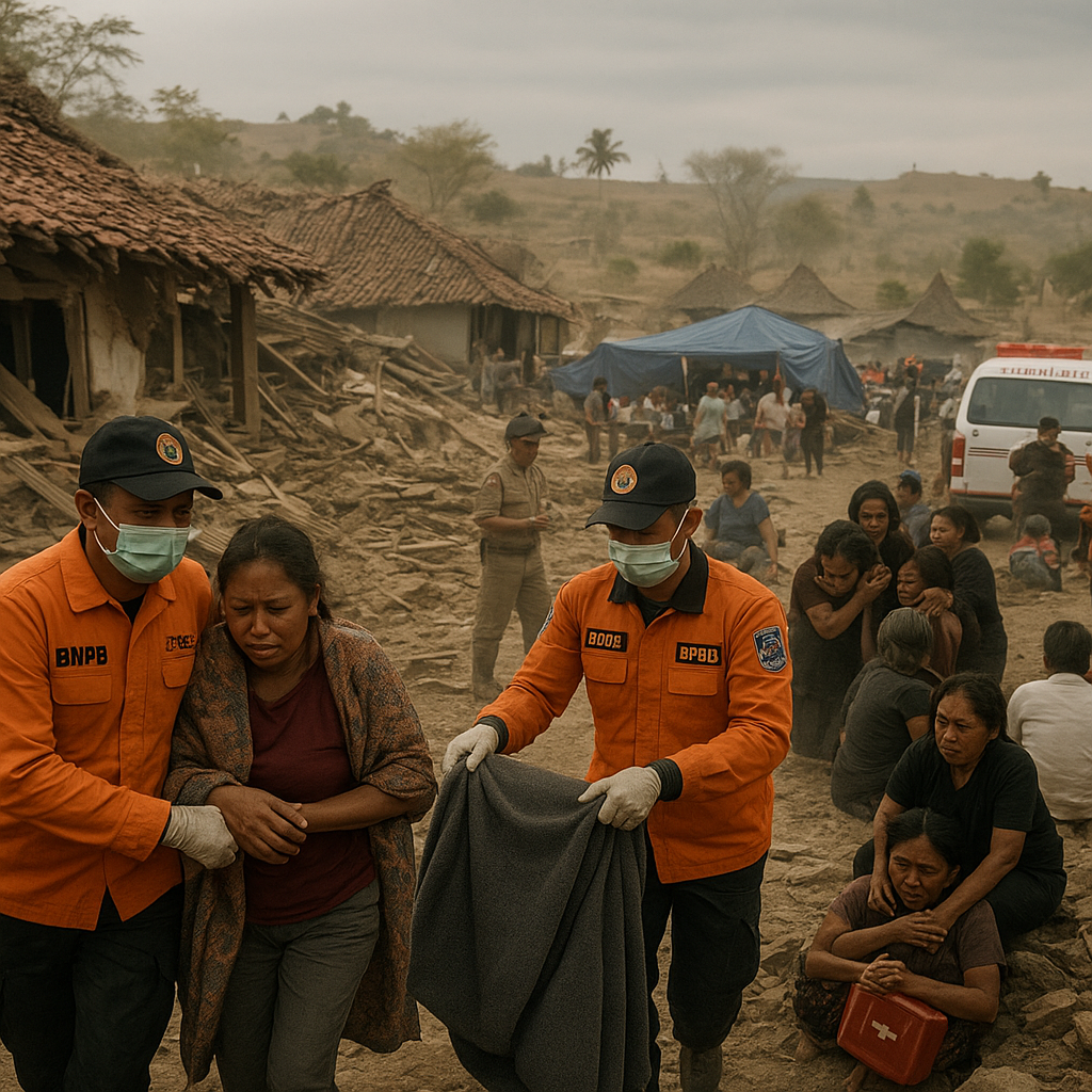 Gempa Bumi Magnitudo 6,5 Guncang Sumba Timur, 15 Orang Tewas
