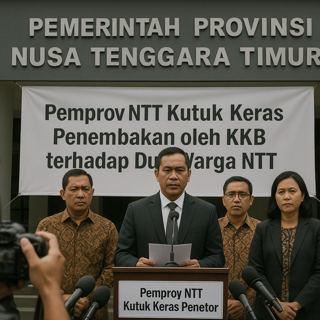 Pemprov NTT Kutuk Keras Penembakan oleh KKB terhadap Dua Warga NTT