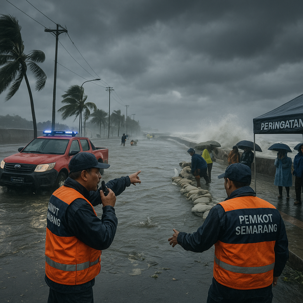 Pemkot Semarang Siaga Satu Antisipasi Banjir Rob dan Angin Kencang