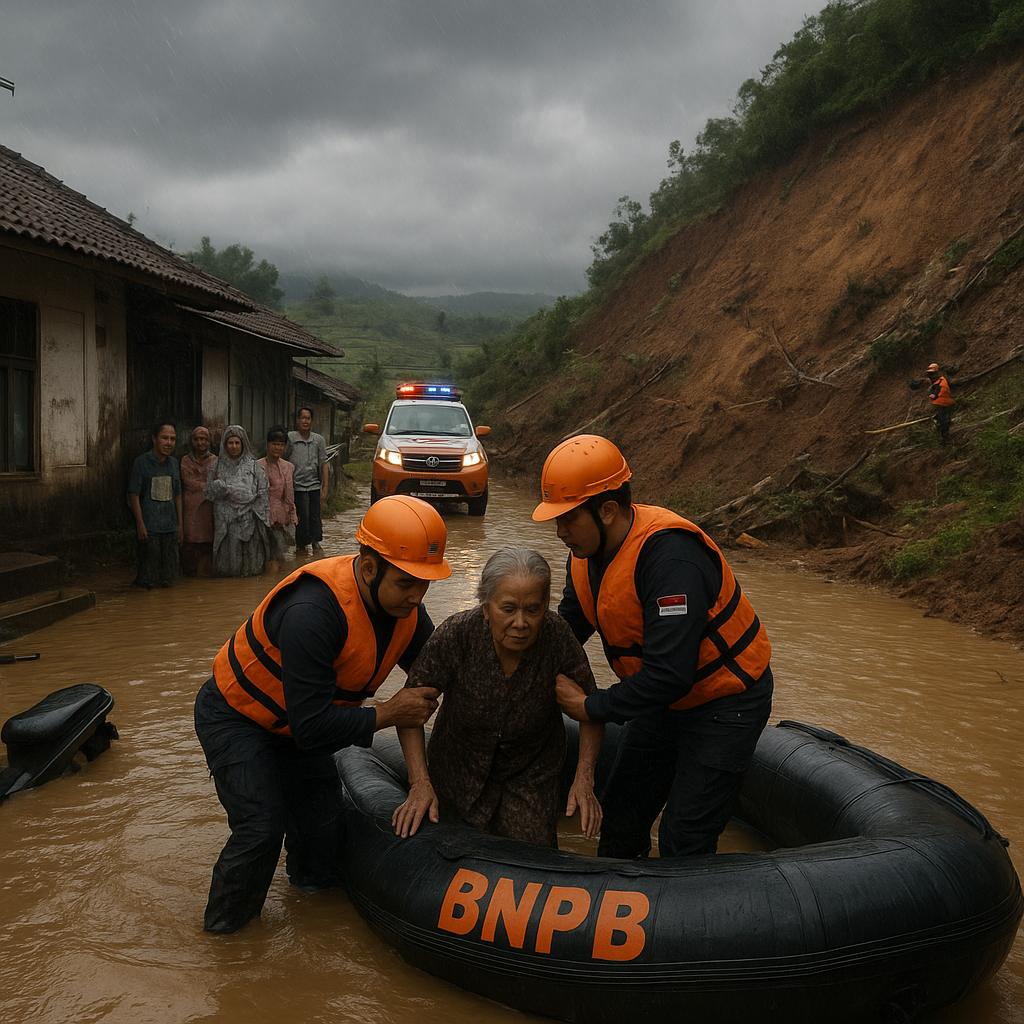 BNPB Catat 157 Bencana Hidrometeorologi di Awal September 2026