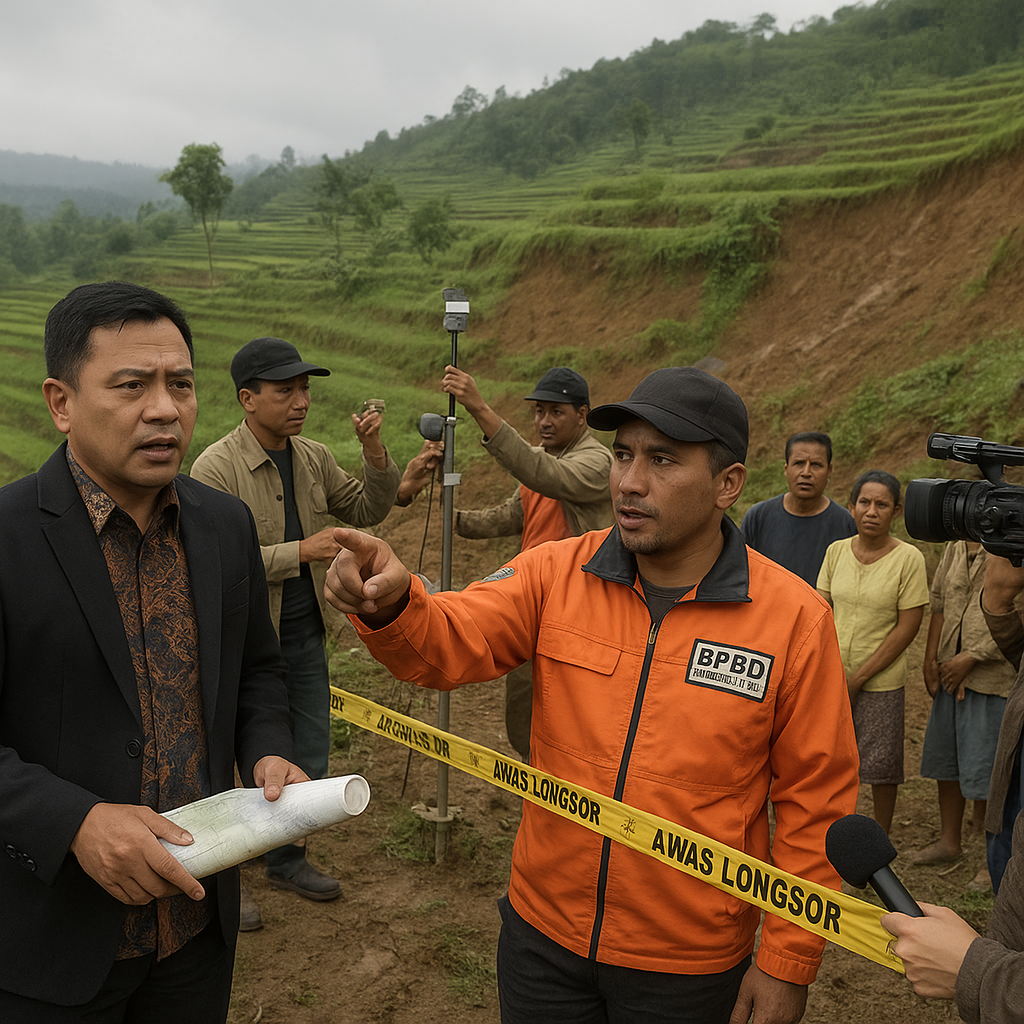 Pemkab Banjarnegara Tingkatkan Kewaspadaan Dini Bencana Tanah Longsor di Musim Penghujan