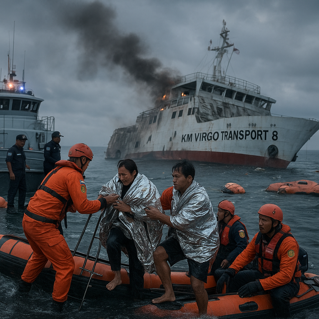 Insiden Kapal Virgo Transport 8 di Laut Jawa: 1 Tewas, 115 Selamat