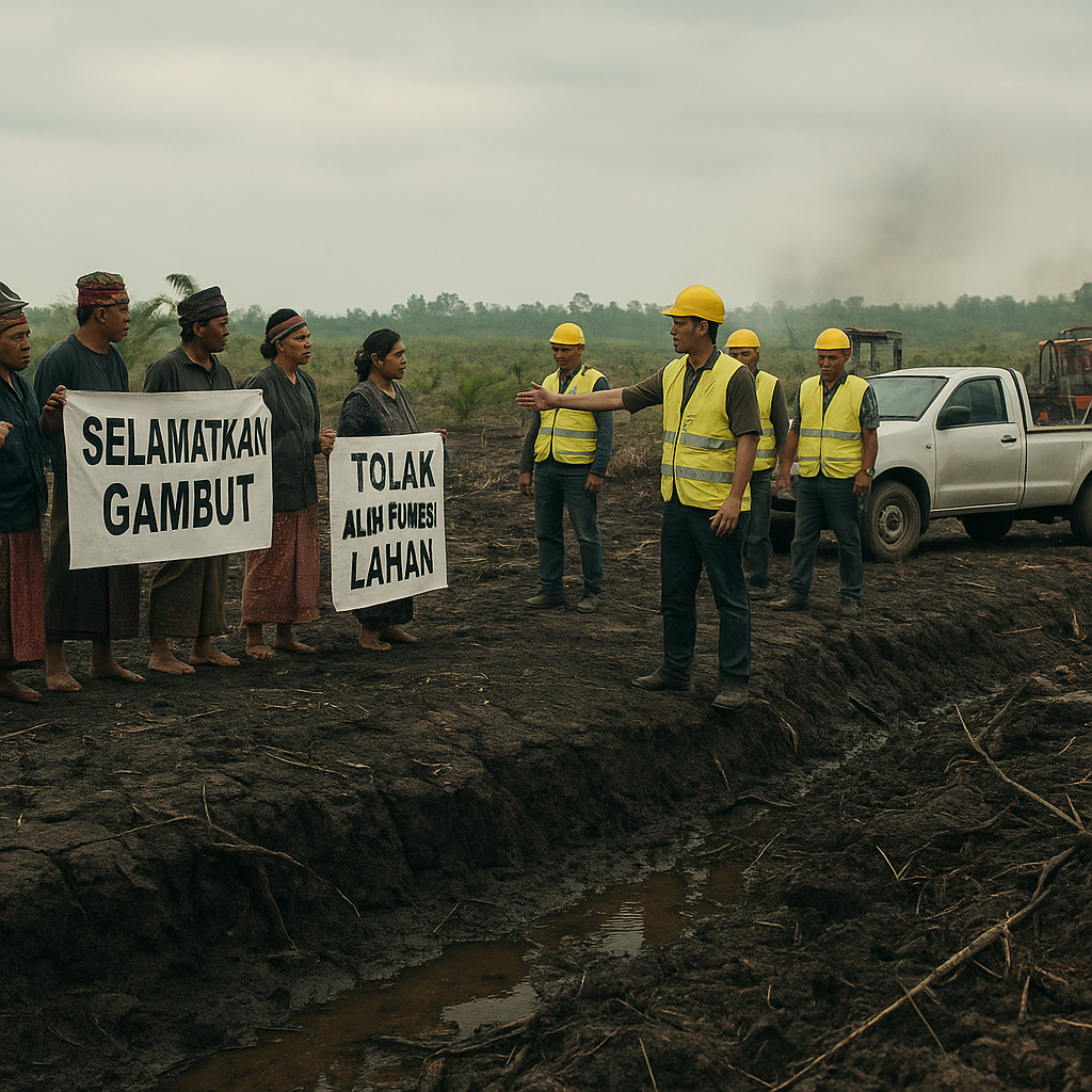 Kajian Akademis: Potensi Degradasi Lahan dan Konflik Agraria di Kalimantan Tengah