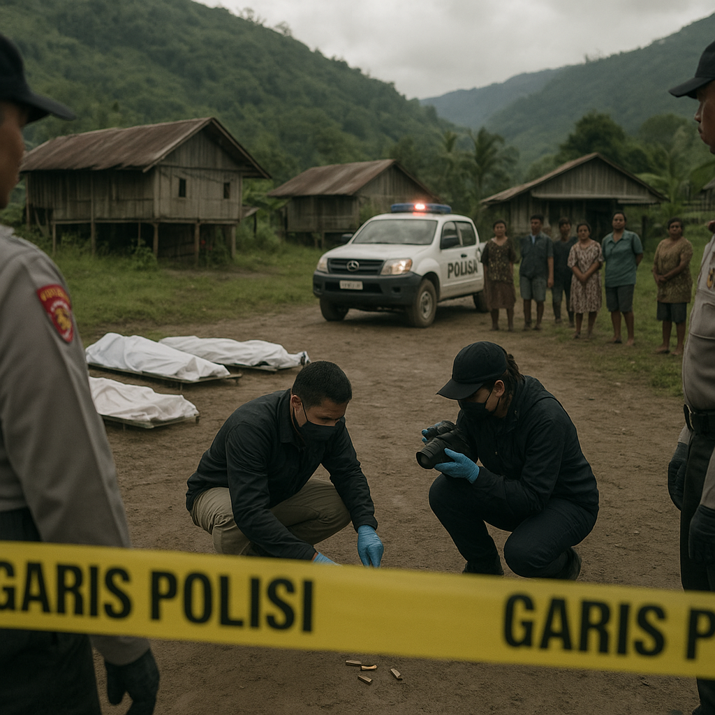 Kronologi Penembakan di Papua: 3 Pegawai Dinas Pertanian Jayawijaya Tewas