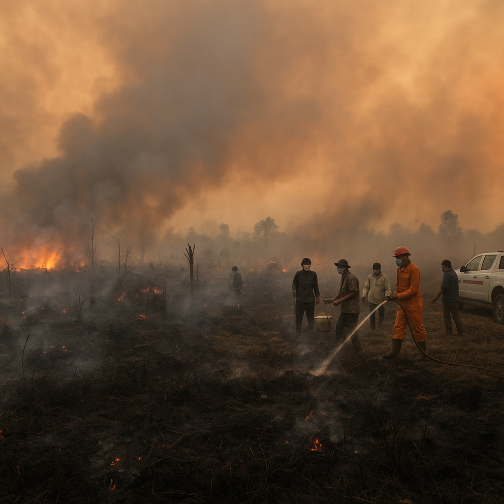 Karhutla Jambi Meluas, 80 Persen Diduga Sengaja