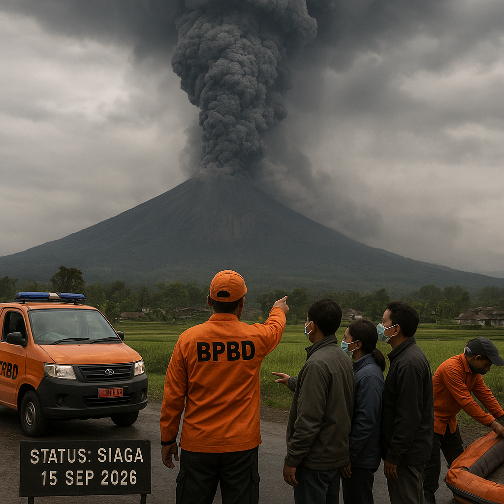 Gunung Semeru Erupsi Empat Kali, BPBD Ungkap Kondisi Warga Lumajang Hari Ini
