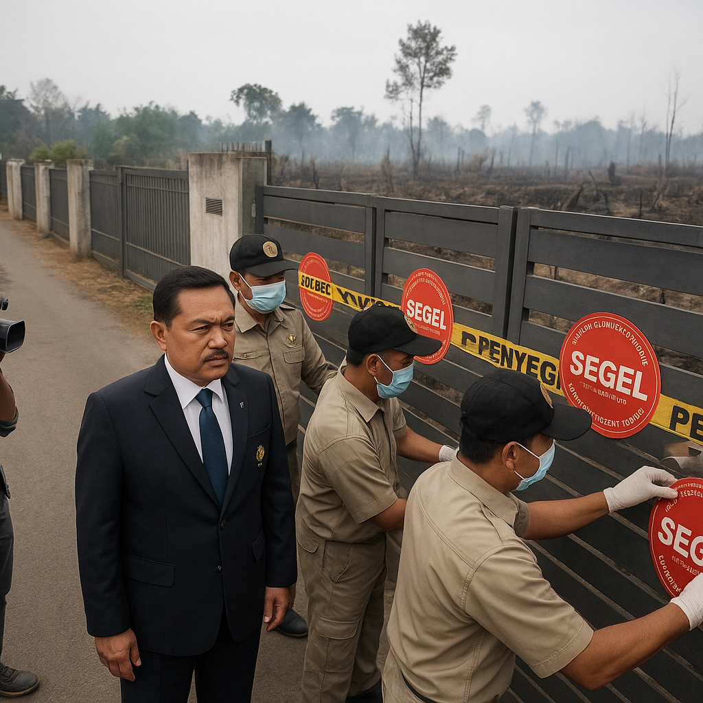 Wamen Diaz Hendropriyono Bakal Segel 4 Perusahaan di Kaltim yang Terlibat Karhutla