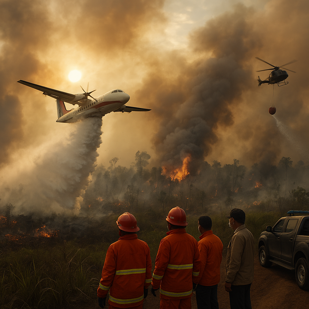 IKN Terancam Karhutla, Pemerintah Siapkan Modifikasi Cuaca dan Water Bombing