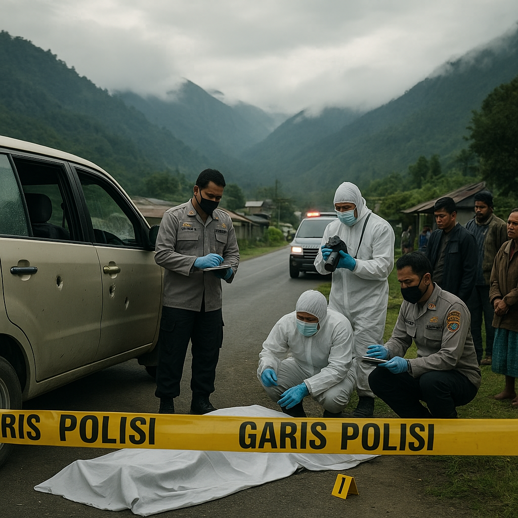 Sadis! Sopir Travel Tewas Ditembak KKB, Sempat Disandera dan Dipaksa Ucap Papua Merdeka