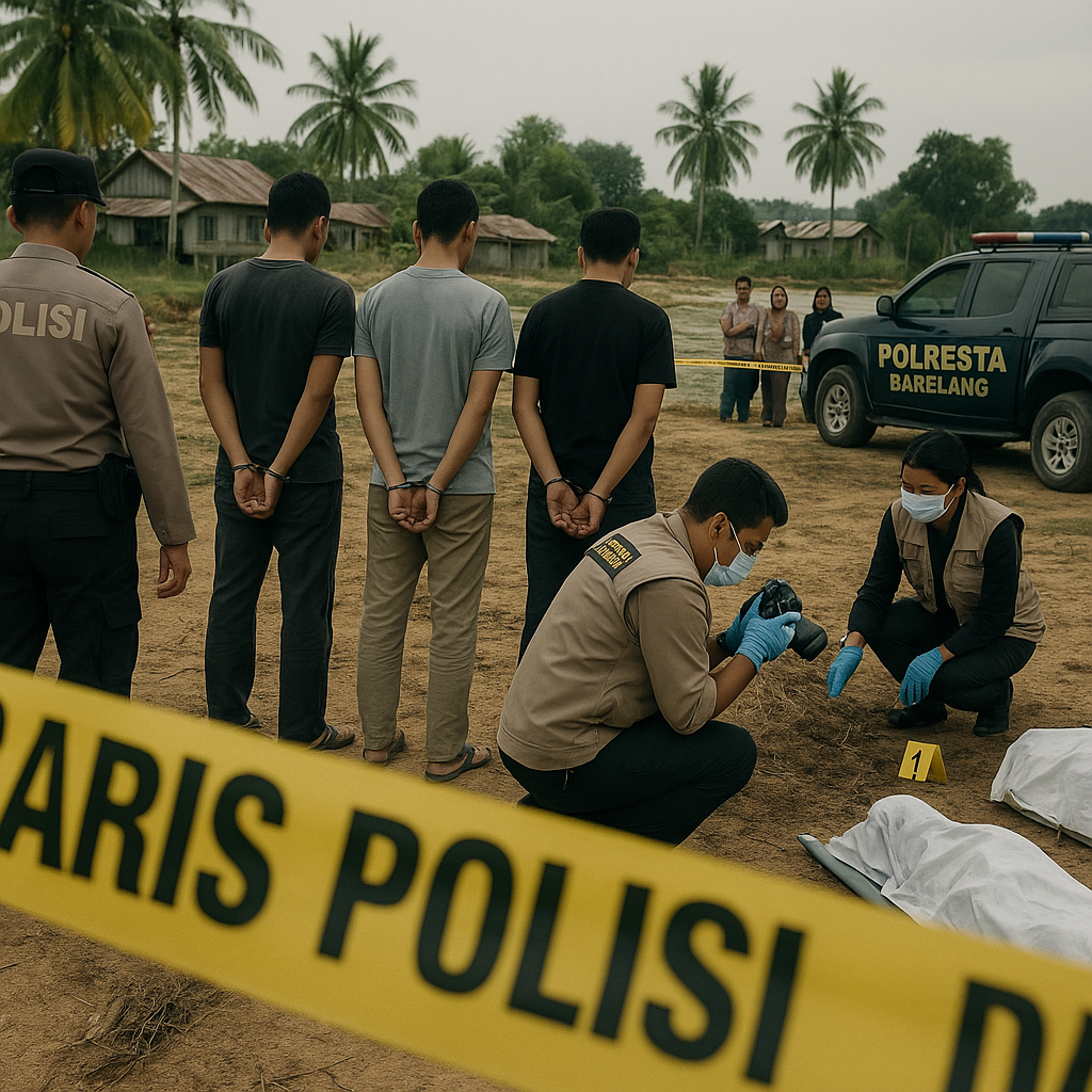 Polresta Barelang Tetapkan Tiga Tersangka Bentrokan Lahan di Batam