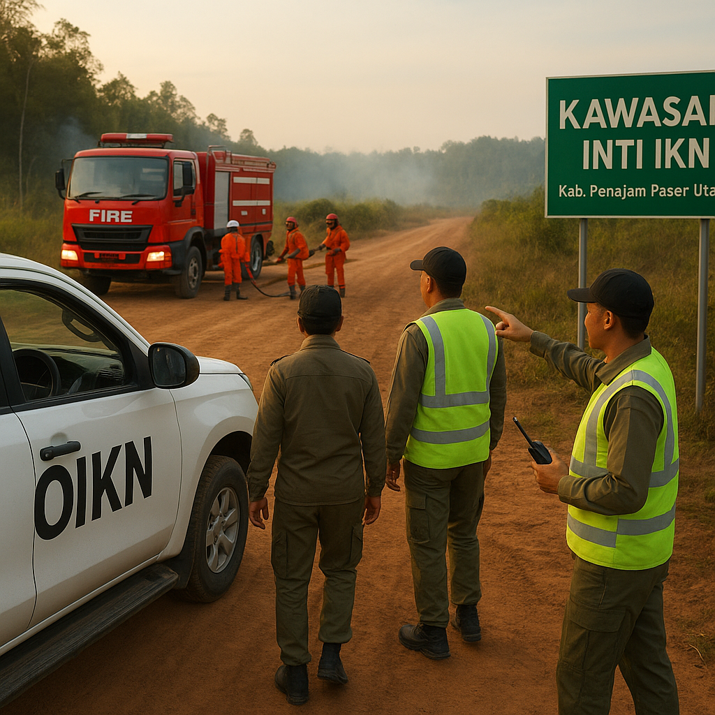 OIKN Perketat Patroli Cegah Karhutla Dekati Kawasan Inti