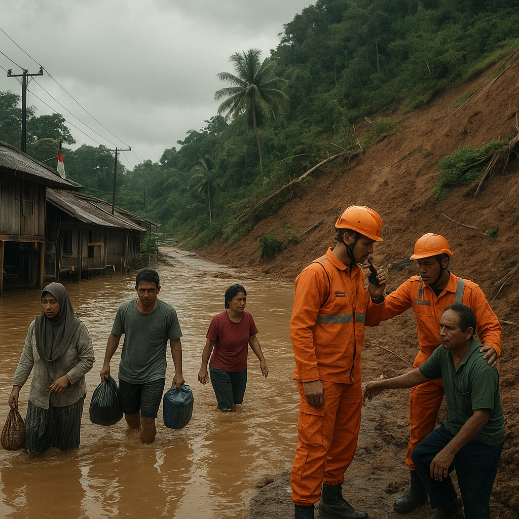 BNPB Catat 27 Bencana Alam Terjadi dalam Sepekan, Dominasi Banjir dan Tanah Longsor