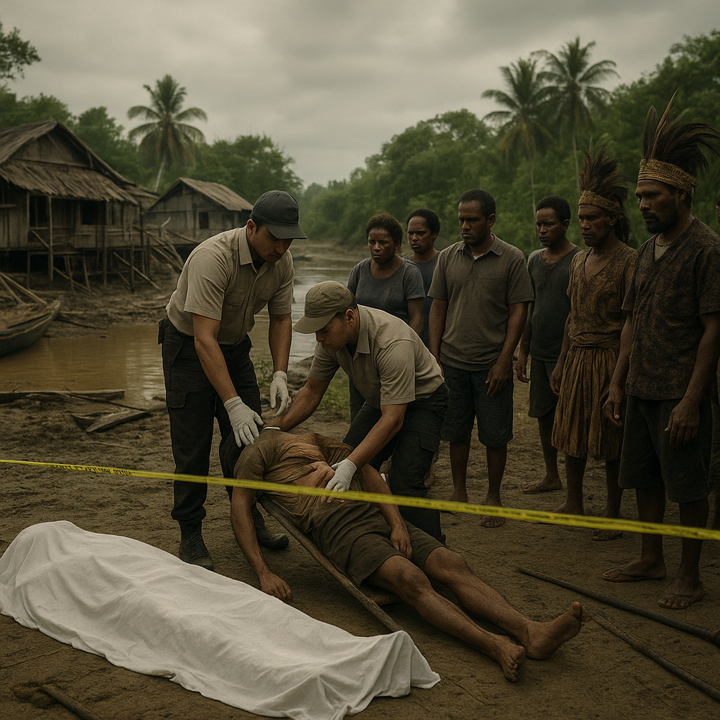 Konflik Horisontal Antar Kampung di Asmat Papua Selatan, Satu Tewas