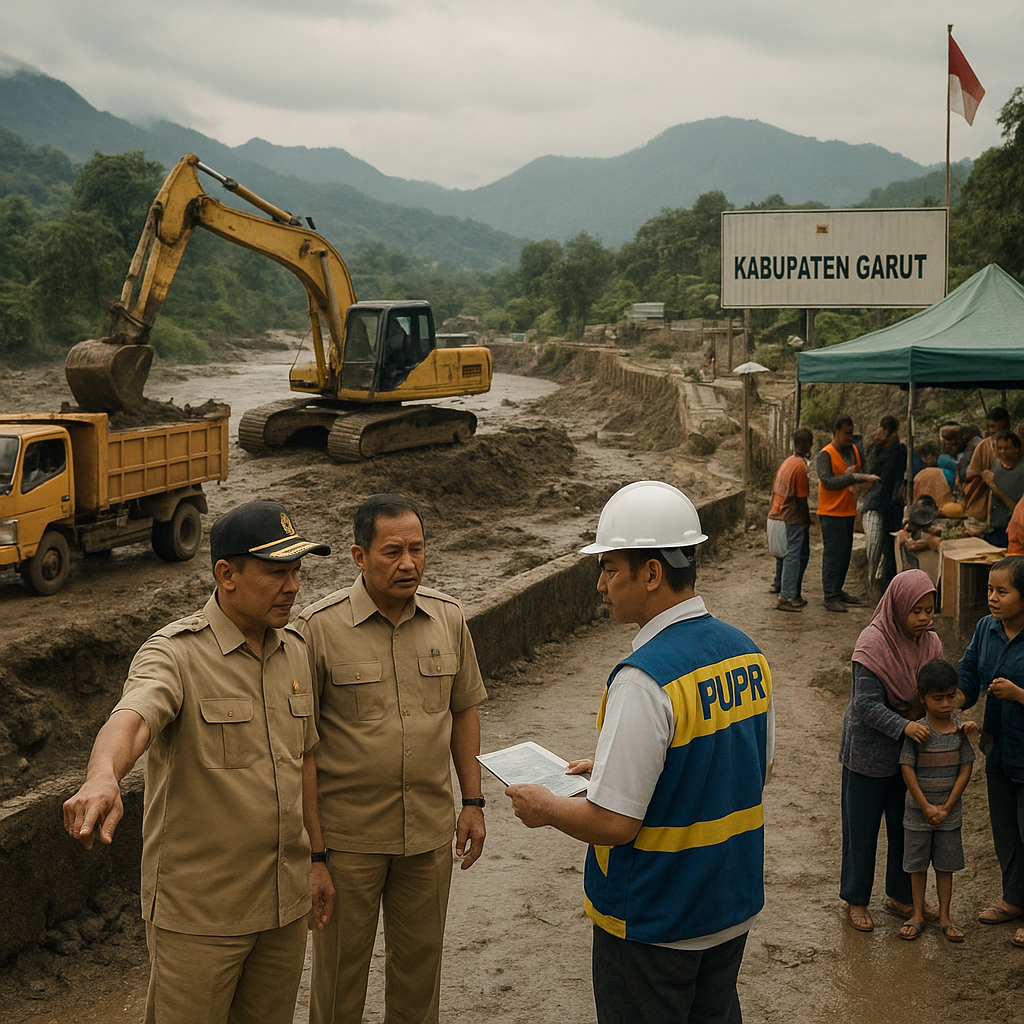 Penanganan Pasca-Banjir Bandang Garut: Fokus Pada Rehabilitasi Infrastruktur dan Sosial