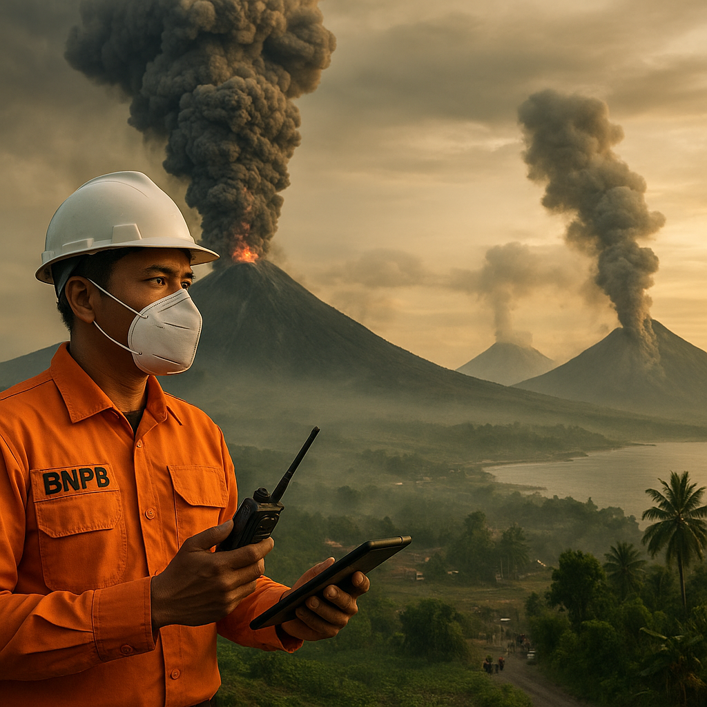 BNPB Catat Peningkatan Aktivitas Gunung Api di Tiga Provinsi, Waspadai Potensi Bencana Erupsi
