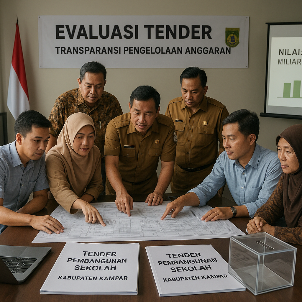 Kabupaten Kampar Dilibatkan Dalam Tender Pembangunan Sekolah dengan Nilai Miliaran