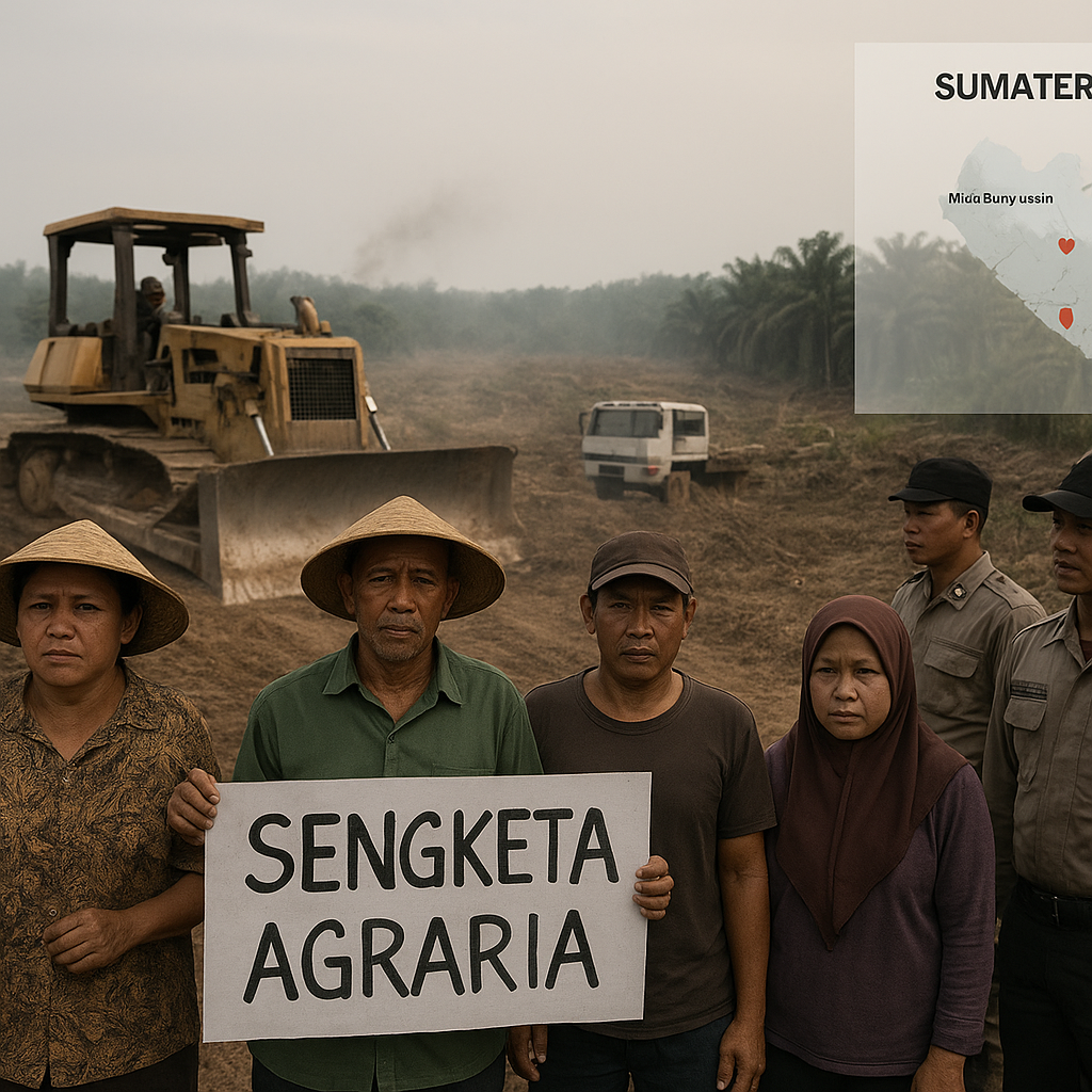 Analisis: Tren Peningkatan Konflik Agraria di Sumatera Selatan dan Dampaknya pada Stabilitas Daerah