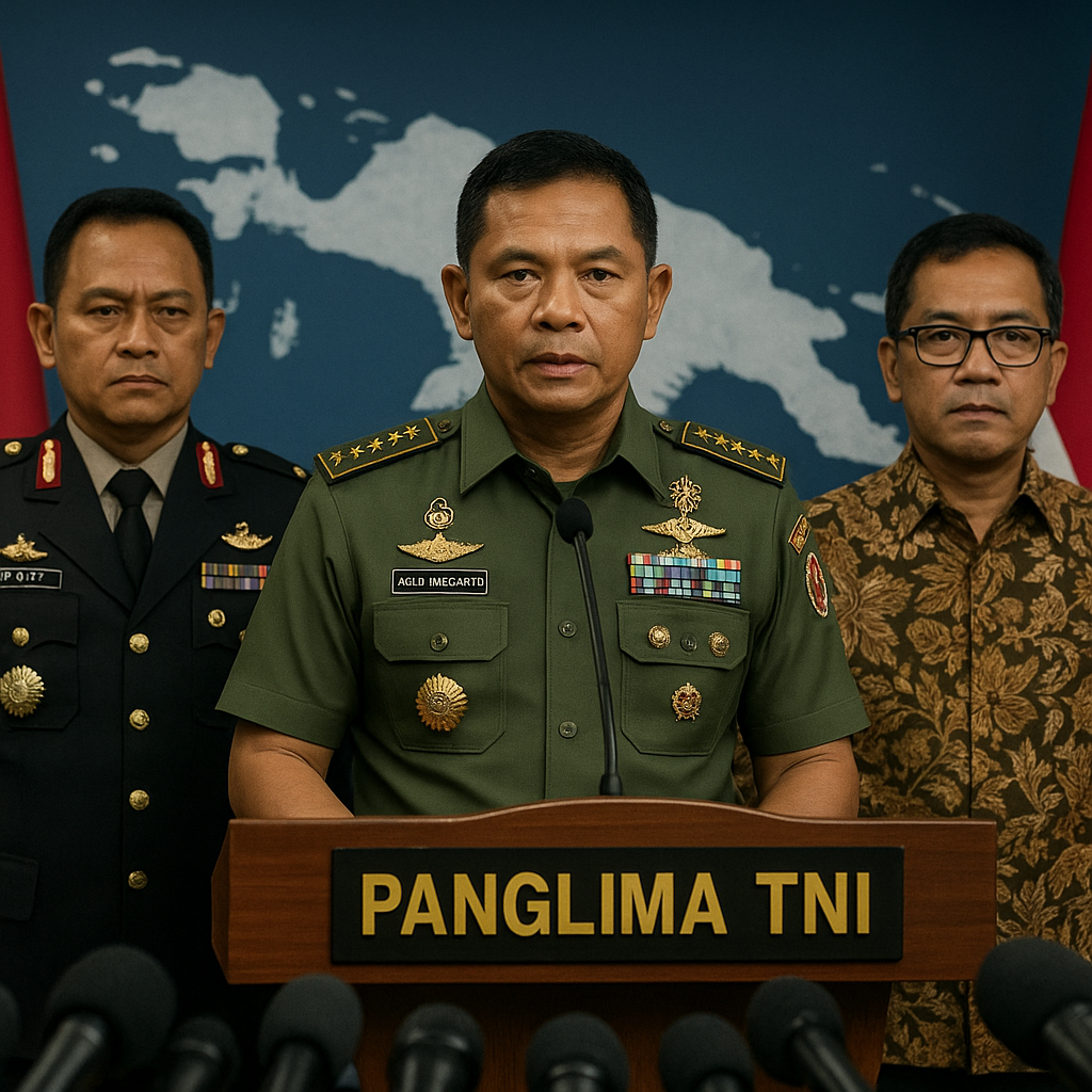 Panglima TNI tekankan kolaborasi tangani konflik di Papua