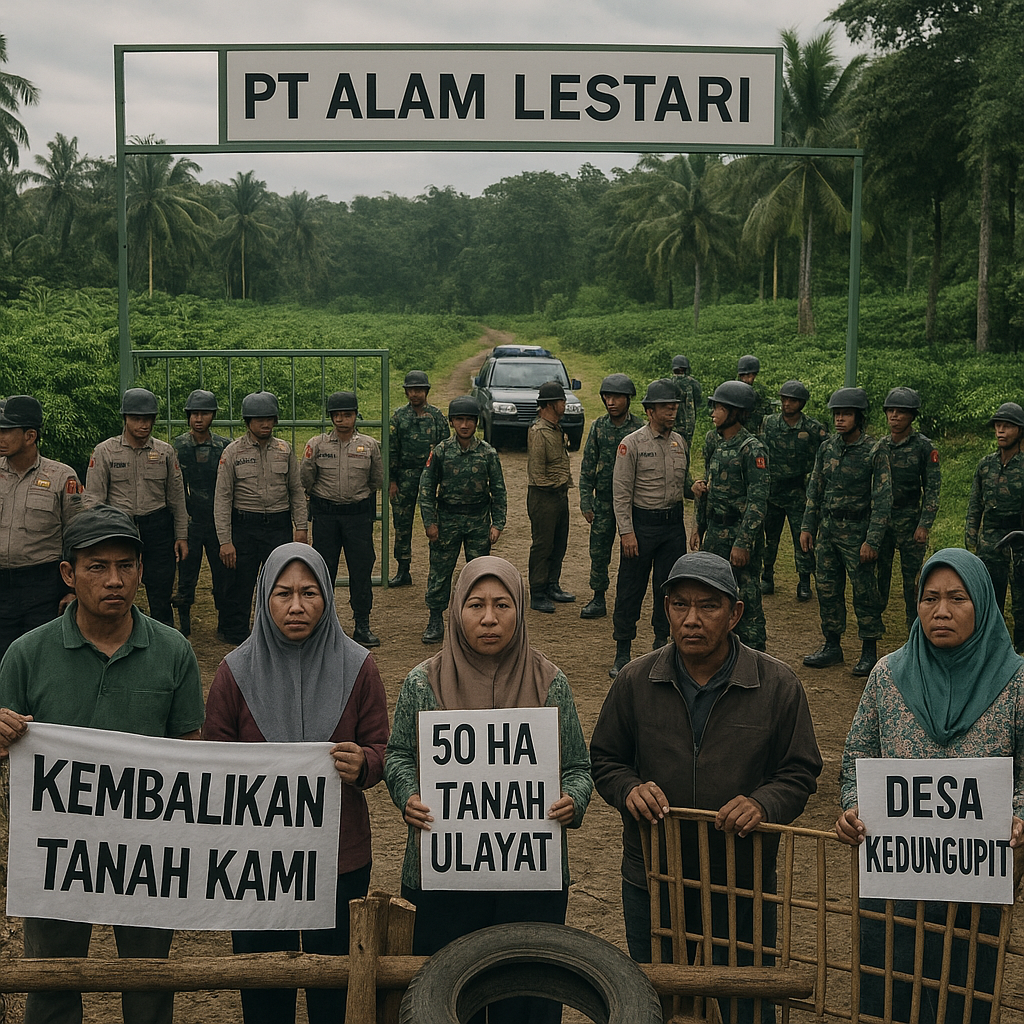 Konflik Lahan di Kabupaten Sragen Meluas, Aparat Gabungan Dikerahkan