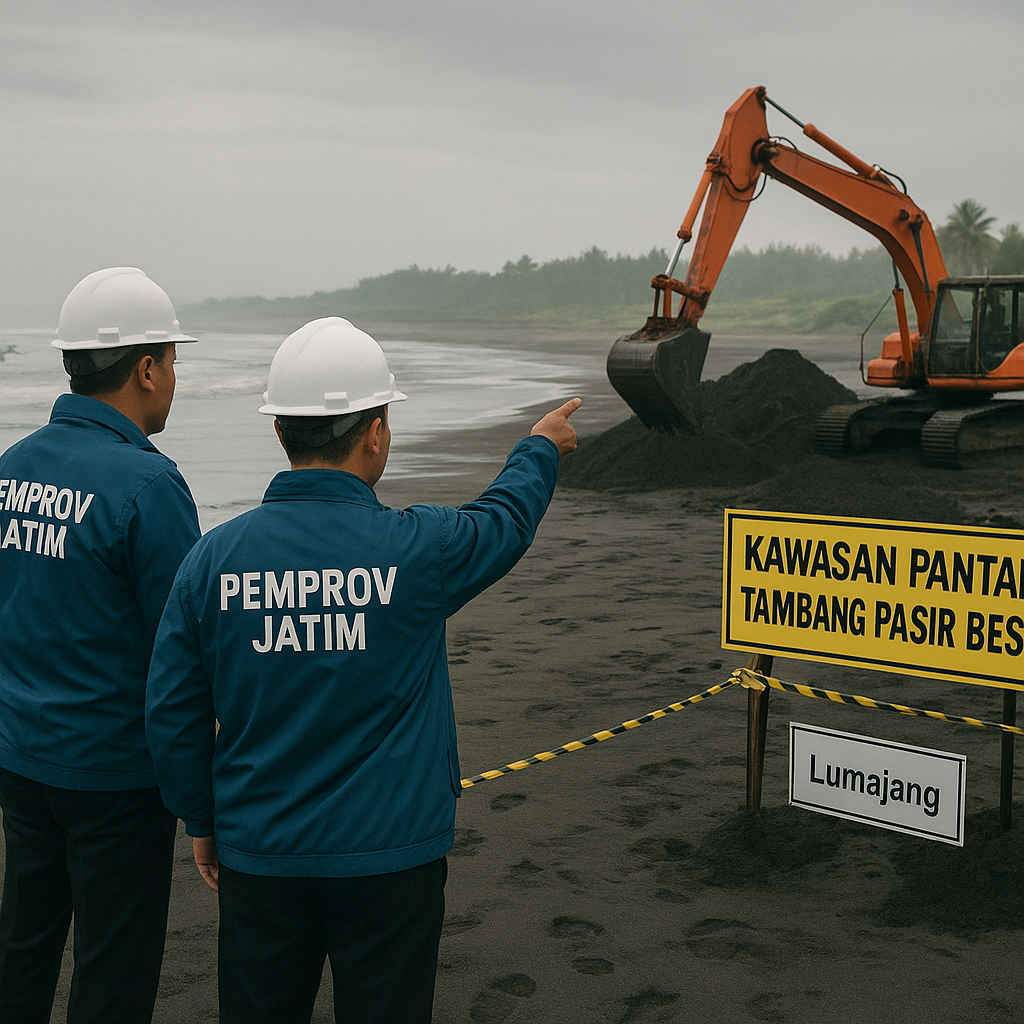 Pemprov Jatim Perketat Pengawasan Pesisir Antisipasi Konflik Lahan Tambang