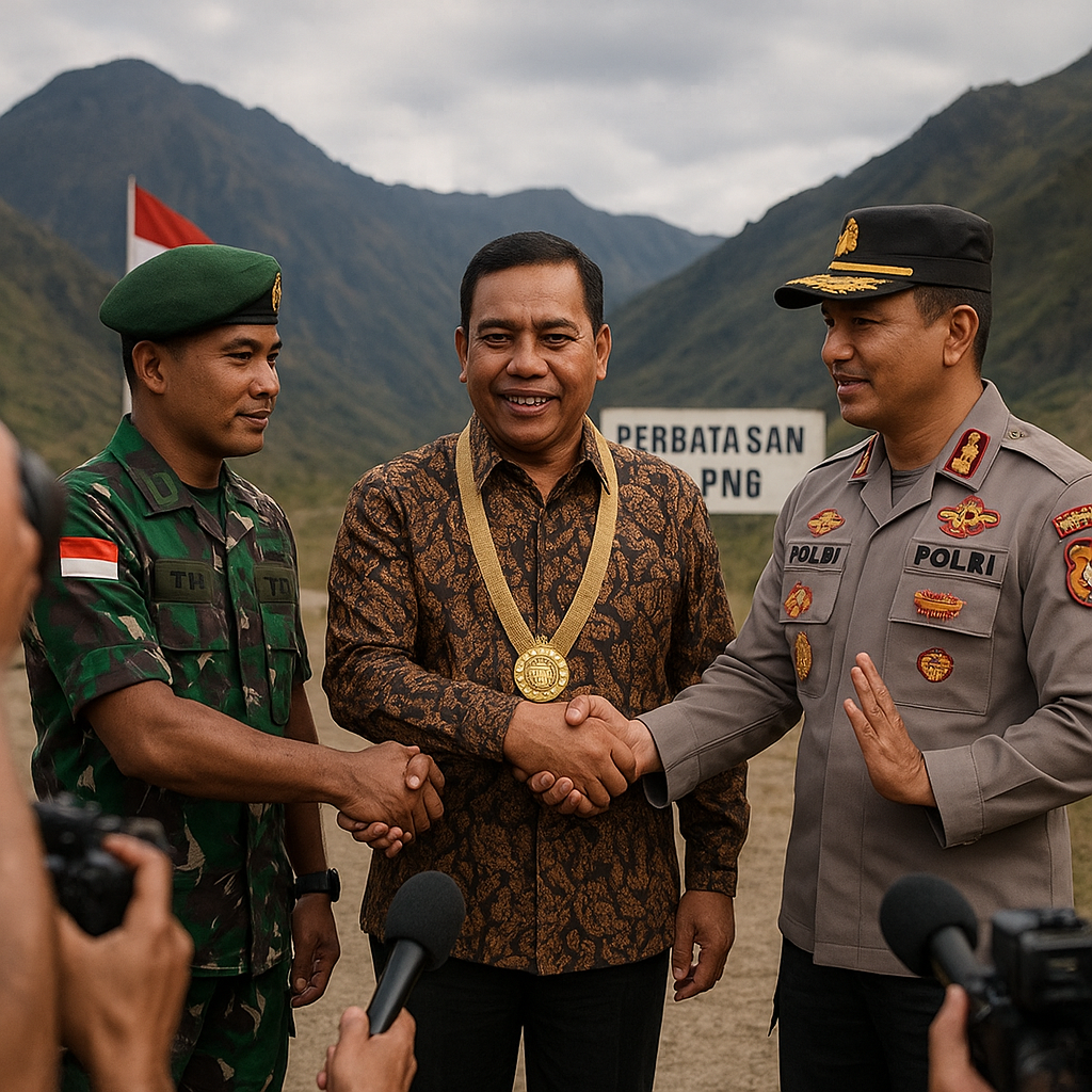 Bupati Pegunungan Bintang Apresiasi Kinerja TNI-Polri Jaga Stabilitas Daerah