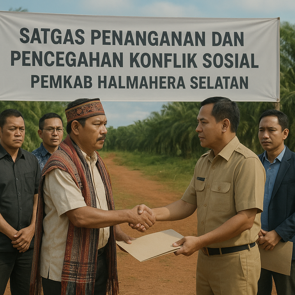 Pemkab Halmahera Selatan Bentuk Satgas Antikonflik, Tangani Sengketa Lahan Perkebunan