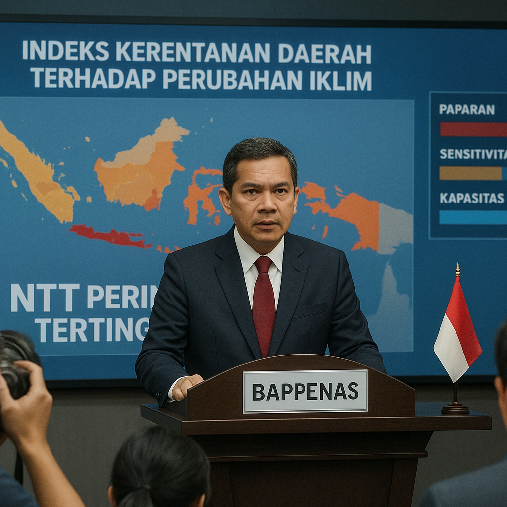 Bappenas Rilis Indeks Kerentanan Daerah Terhadap Perubahan Iklim, NTT Peringkat Tertinggi