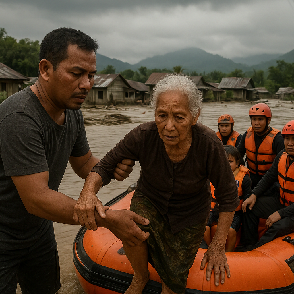 Banjir Bandang Solok Tewaskan Dua Orang dan Rendam Ratusan Rumah Tangga