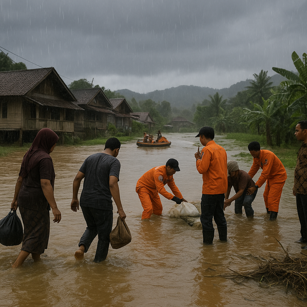 BNPB Catat Peningkatan Ancaman Bencana Hidrometeorologi di Awal Musim Hujan