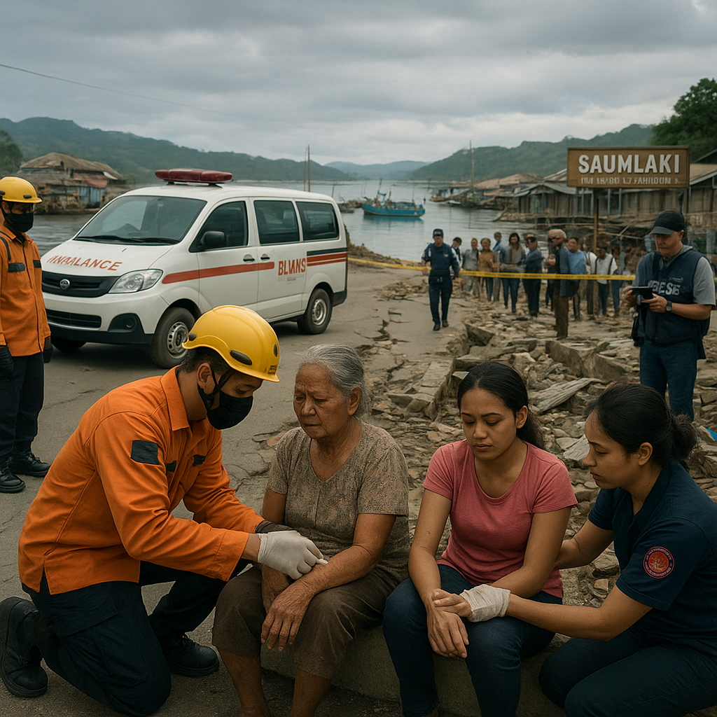 Gempa Bumi Magnitudo 6,4 Guncang Maluku Tenggara Barat, Dua Warga Luka