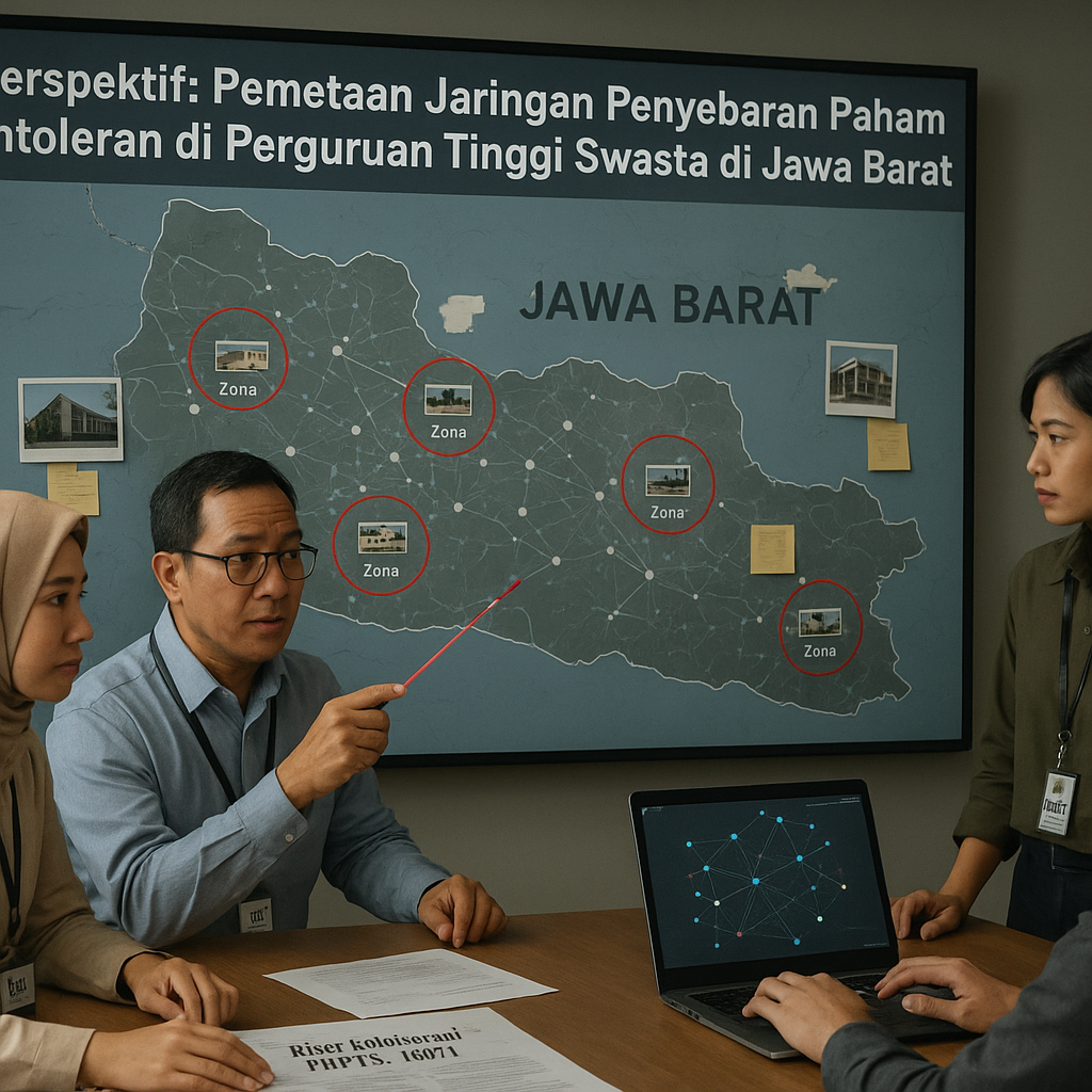 Perspektif: Pemetaan Jaringan Penyebaran Paham Intoleran di Perguruan Tinggi Swasta di Jawa Barat