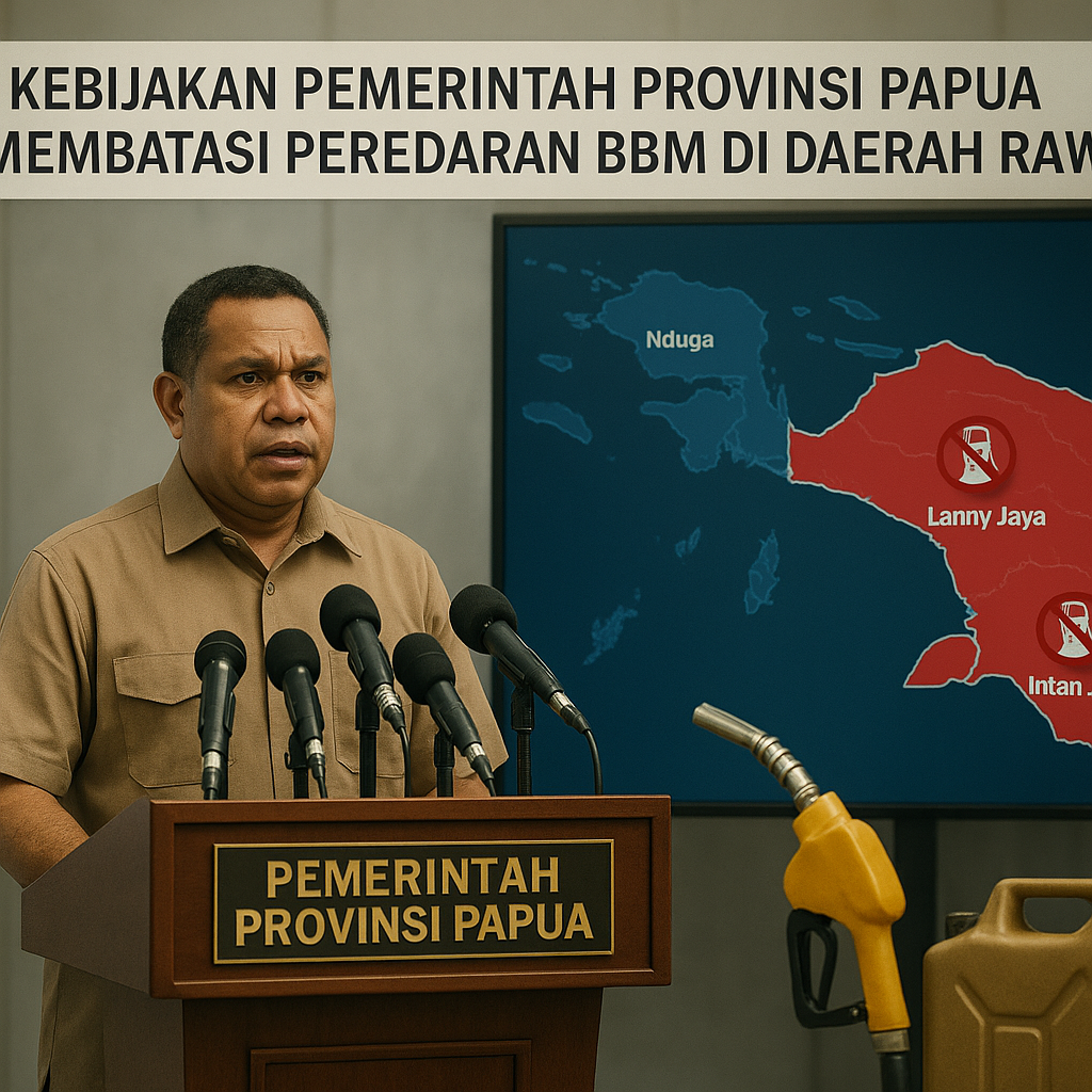 Kebijakan Pemerintah Provinsi Papua Membatasi Peredaran BBM di Daerah Rawan
