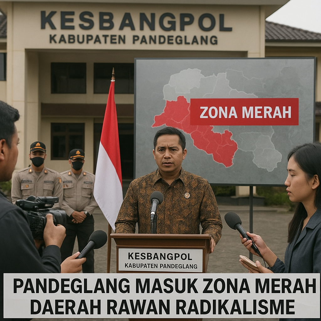 Pandeglang Masuk Zona Merah Daerah Rawan Radikalisme