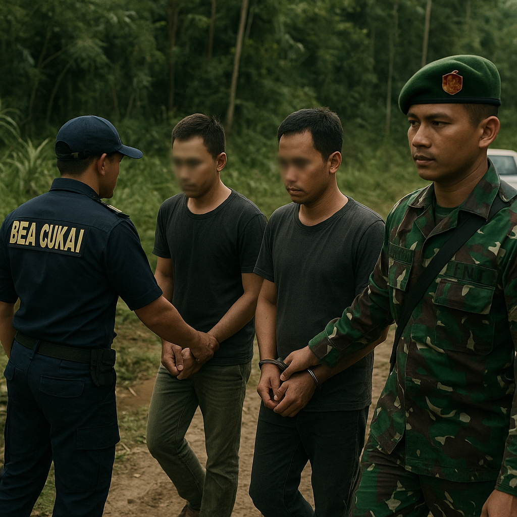 Kerawanan Wilayah Perbatasan di Kabupaten Bengkayang, Kalbar, Disorot Setelah Penangkapan Penyelundup