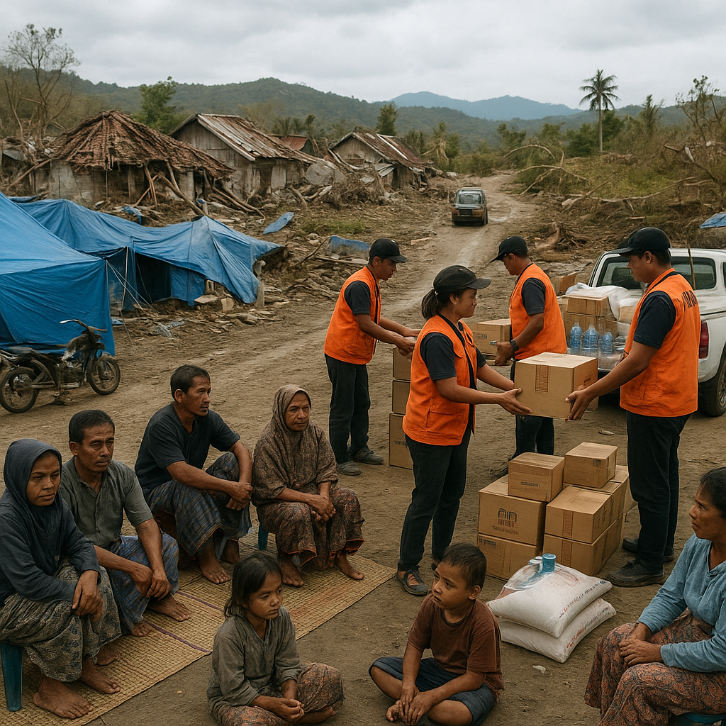 BNPB Catat 92.735 Warga NTT Masih Mengungsi Pasca Gempa