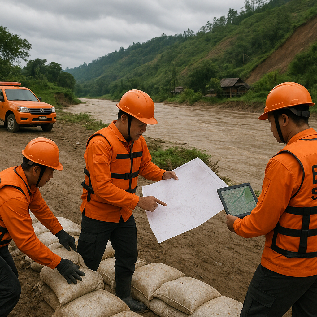 BPBD Sumut Siagakan Personel Antisipasi Banjir Bandang Pasca-Gempa Humbang Hasundutan