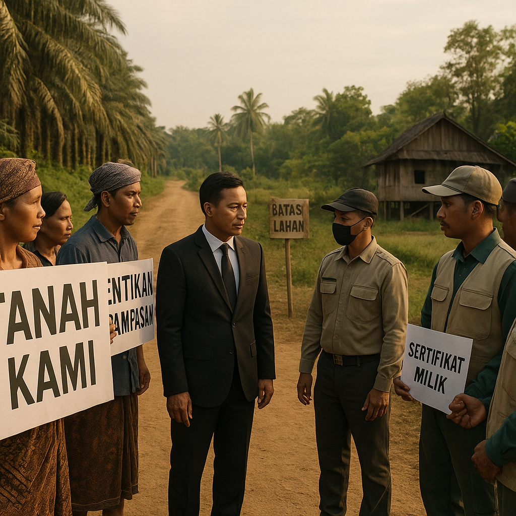 Konflik Lahan di Kabupaten Serang, Banten, Berpotensi Meluas: Dua Pihak Masih Saling Klaim
