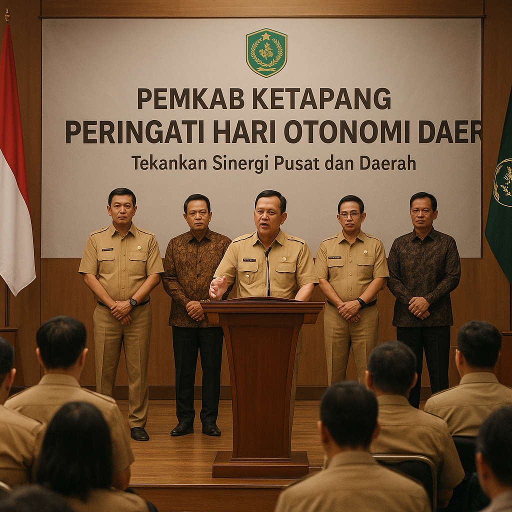 Pemkab Ketapang Peringati Hari Otonomi Daerah, Tekankan Sinergi Pusat dan Daerah