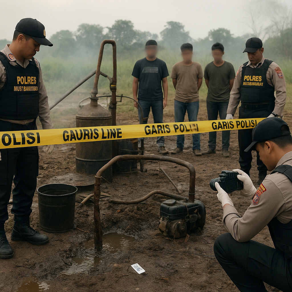 Polres Musi Banyuasin Tangani 10 Kasus Pidana Migas hingga April 2026