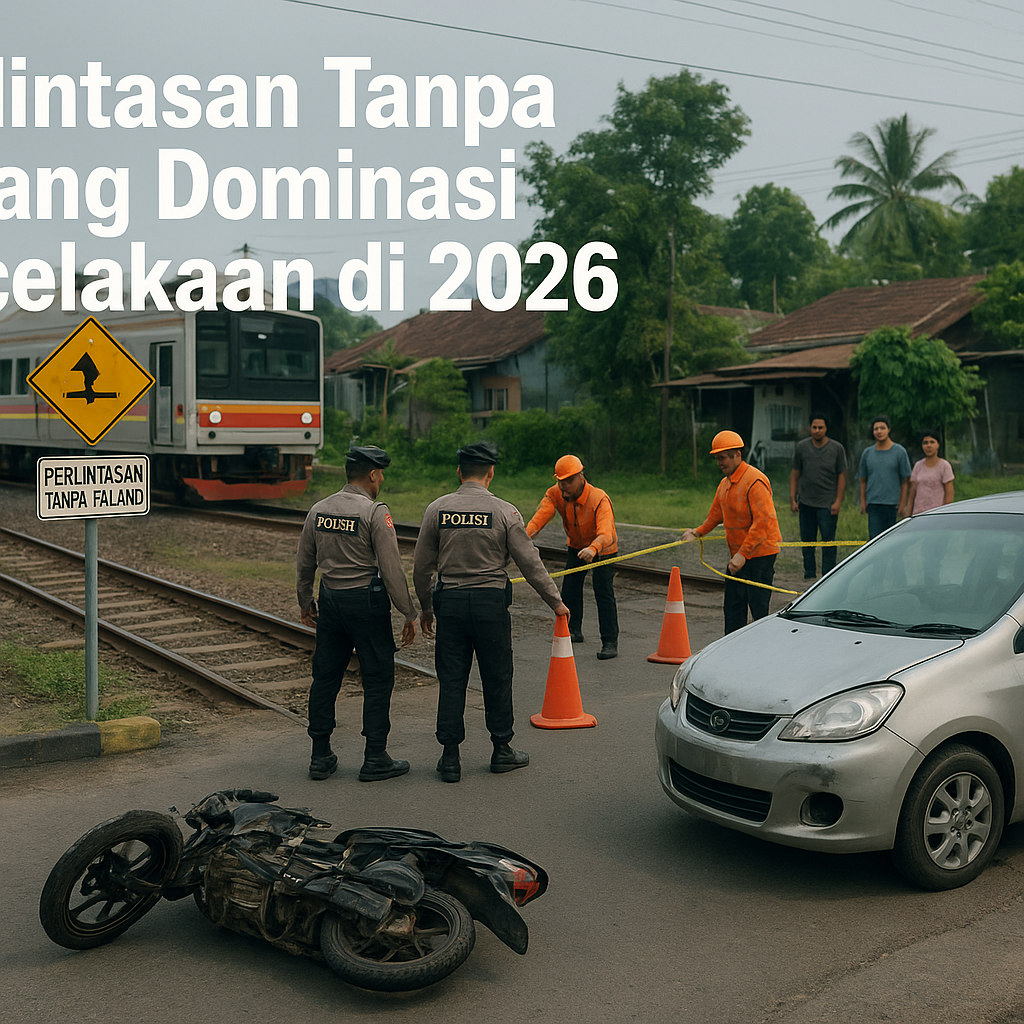 Perlintasan Tanpa Palang Dominasi Kecelakaan di 2026