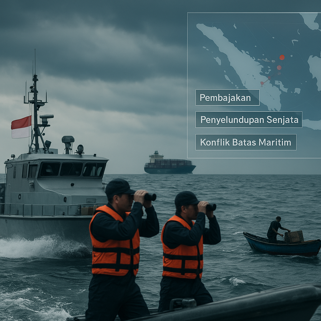 Analisis: Potensi Gangguan Keamanan di Selat Malaka dan Dampaknya bagi Stabilitas Wilayah Riau Kepulauan