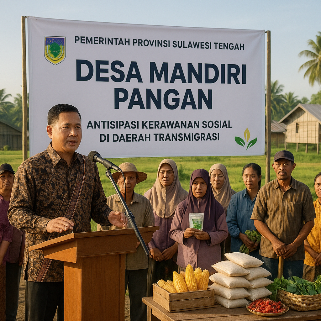 Kebijakan Pemda Sulawesi Tengah: Pembentukan Desa Mandiri Pangan untuk Antisipasi Kerawanan Sosial di Daerah Transmigrasi