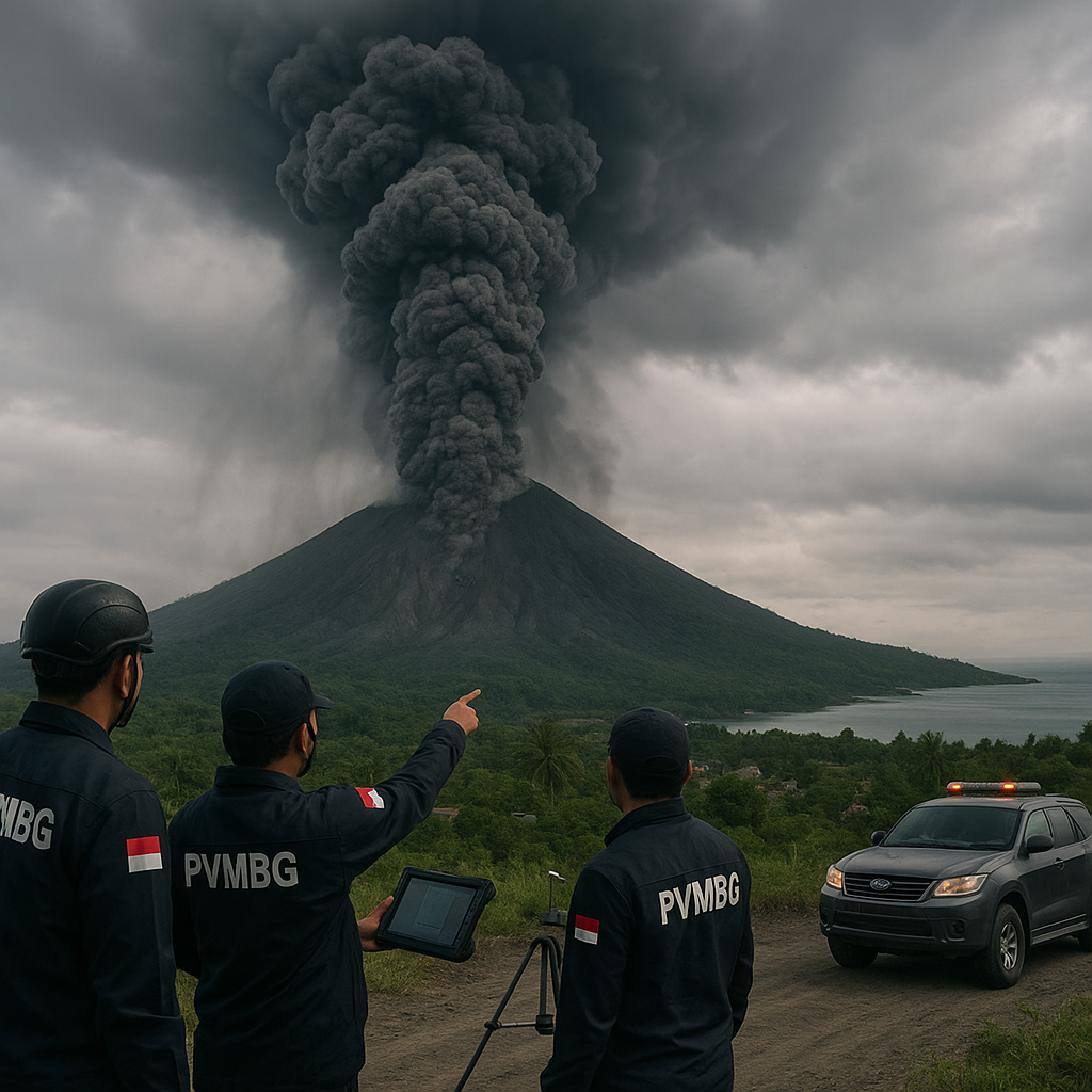 Update: Status Gunung Api Ibu di Halmahera Barat Naik ke Level Siaga