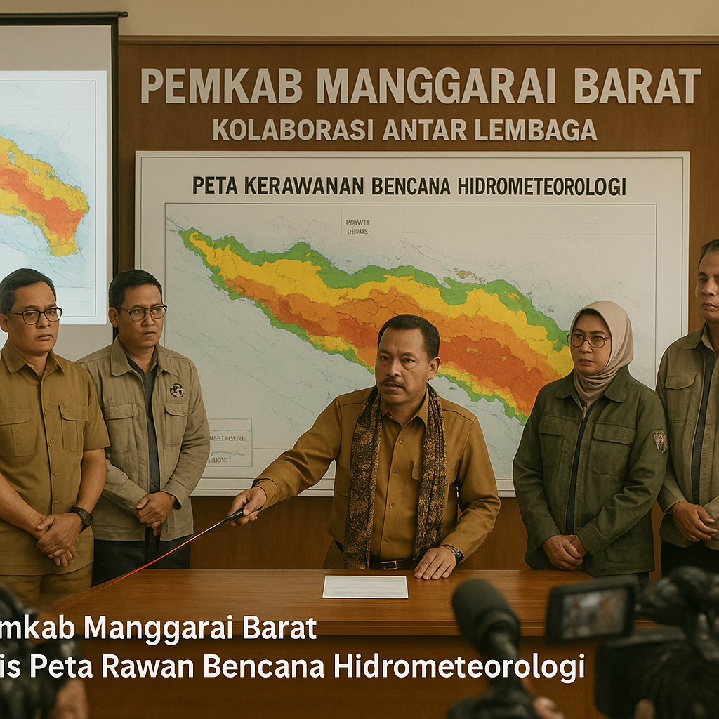 Pemkab Manggarai Barat Rilis Peta Rawan Bencana Hidrometeorologi Terperinci