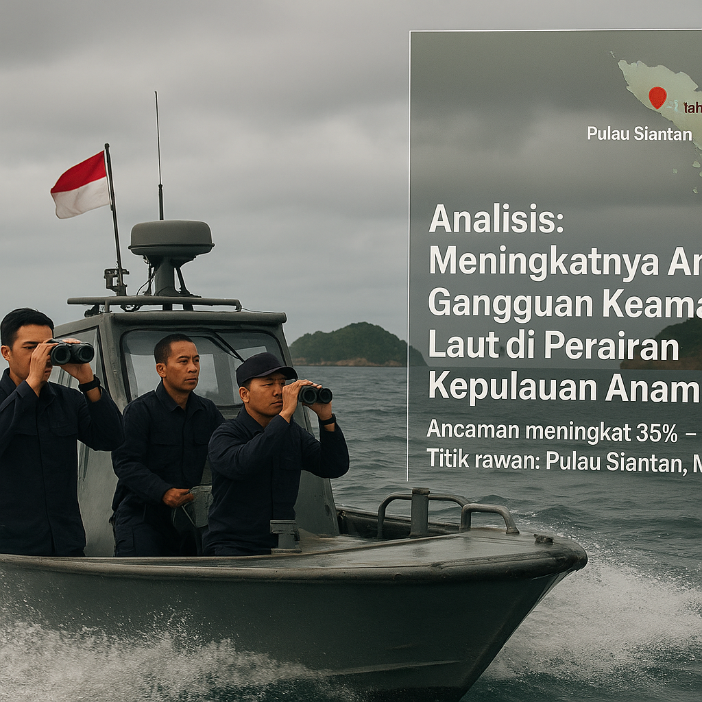 Analisis: Meningkatnya Ancaman Gangguan Keamanan Laut di Perairan Kepulauan Anambas