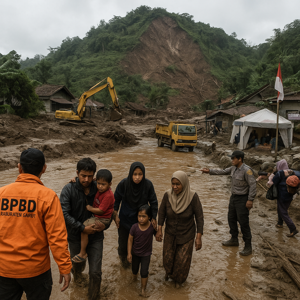 Update Penanganan Banjir Bandang dan Longsor di Kabupaten Garut: Evakuasi dan Pemulihan Infrastruktur