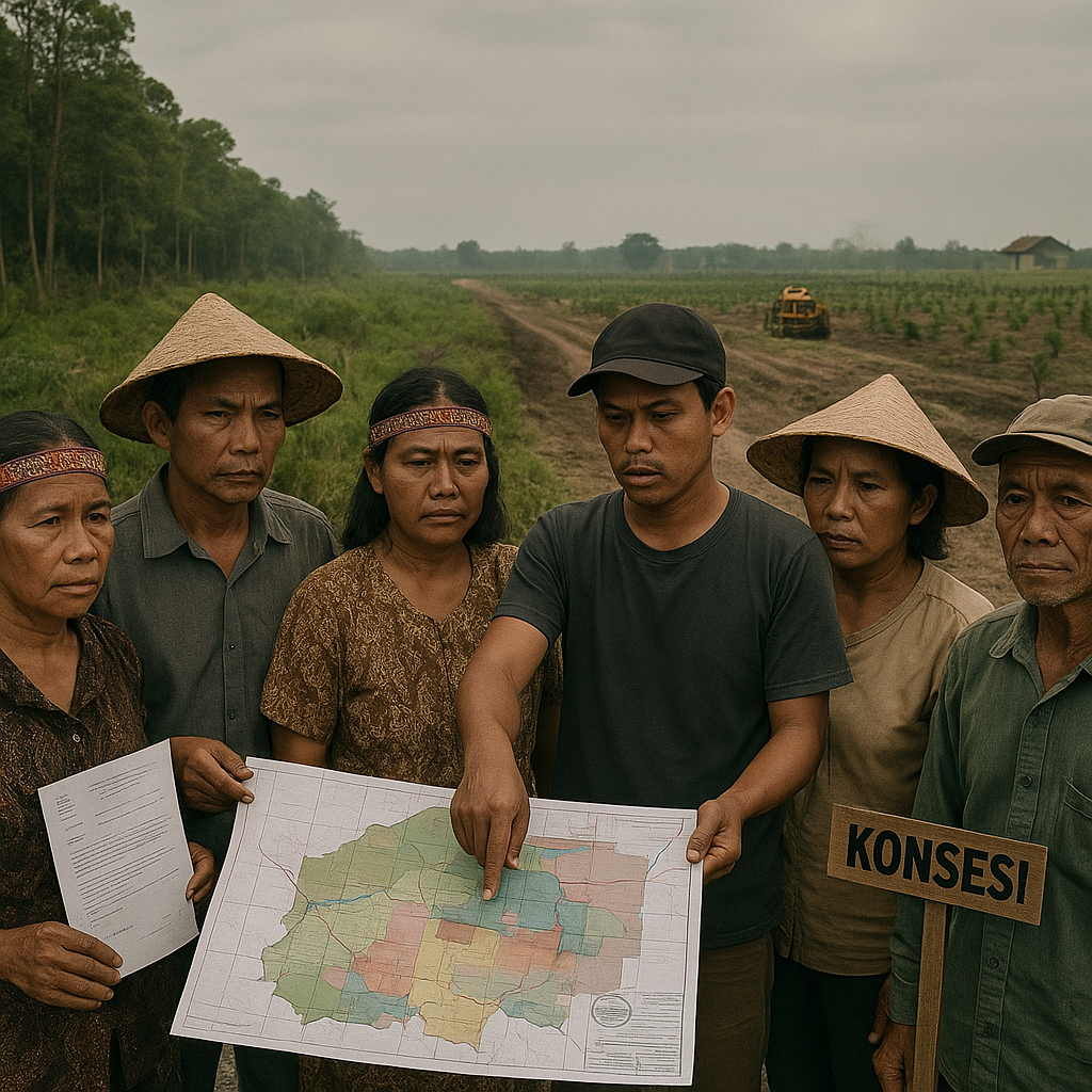 Kajian Akademis: Potensi Konflik Agraria Meningkat di Sumatera Selatan dan Kalimantan Tengah