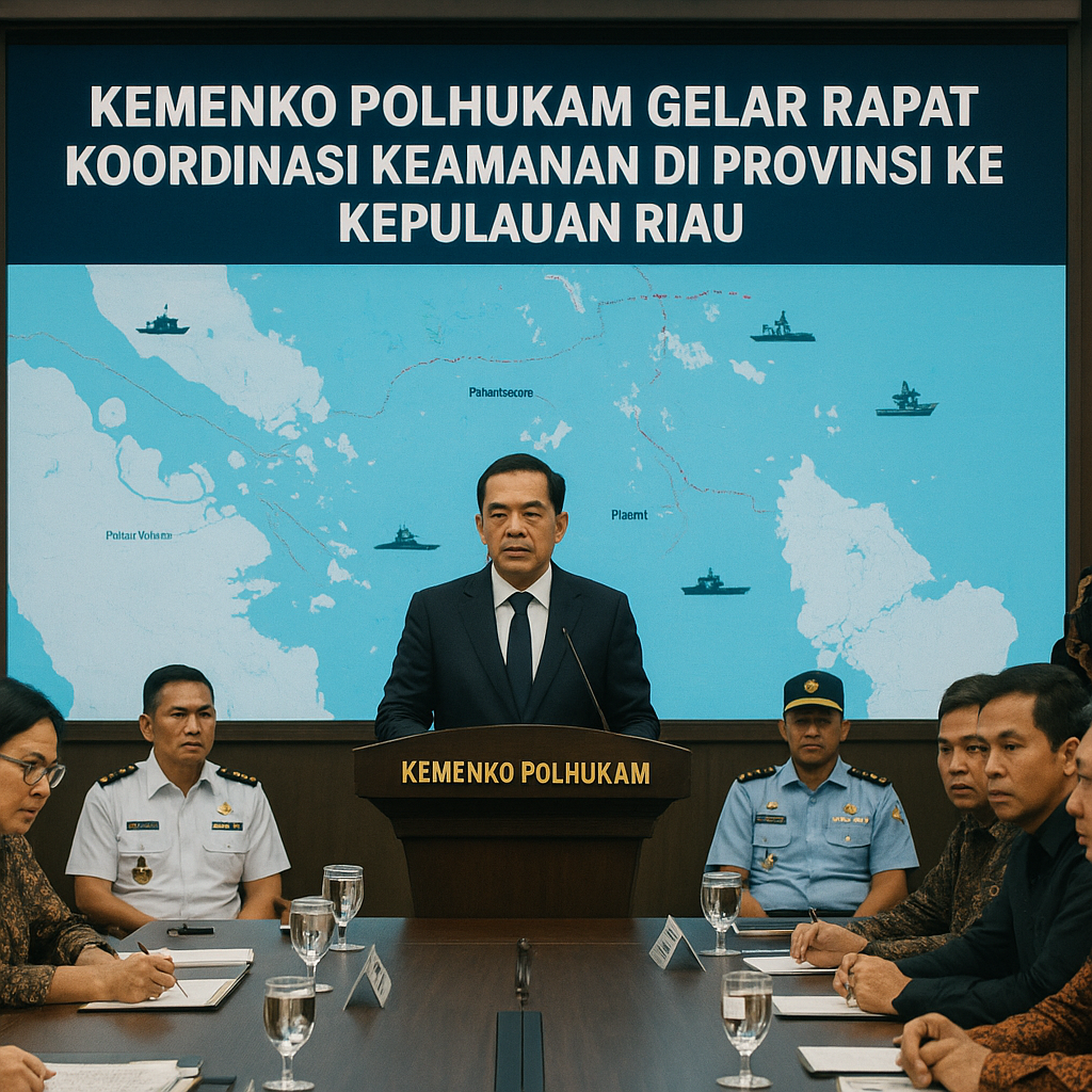 Kemenko Polhukam Gelar Rapat Koordinasi Keamanan di Provinsi Kepulauan Riau