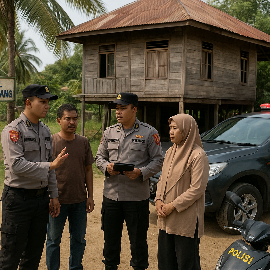 Cegah Gangguan Kamtibmas, Polisi Gerak Cepat Tindaklanjuti Laporan Warga